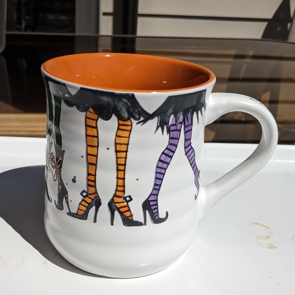 Halloween Mug - Fun & Funky Witch Legs! "Squad Ghouls"